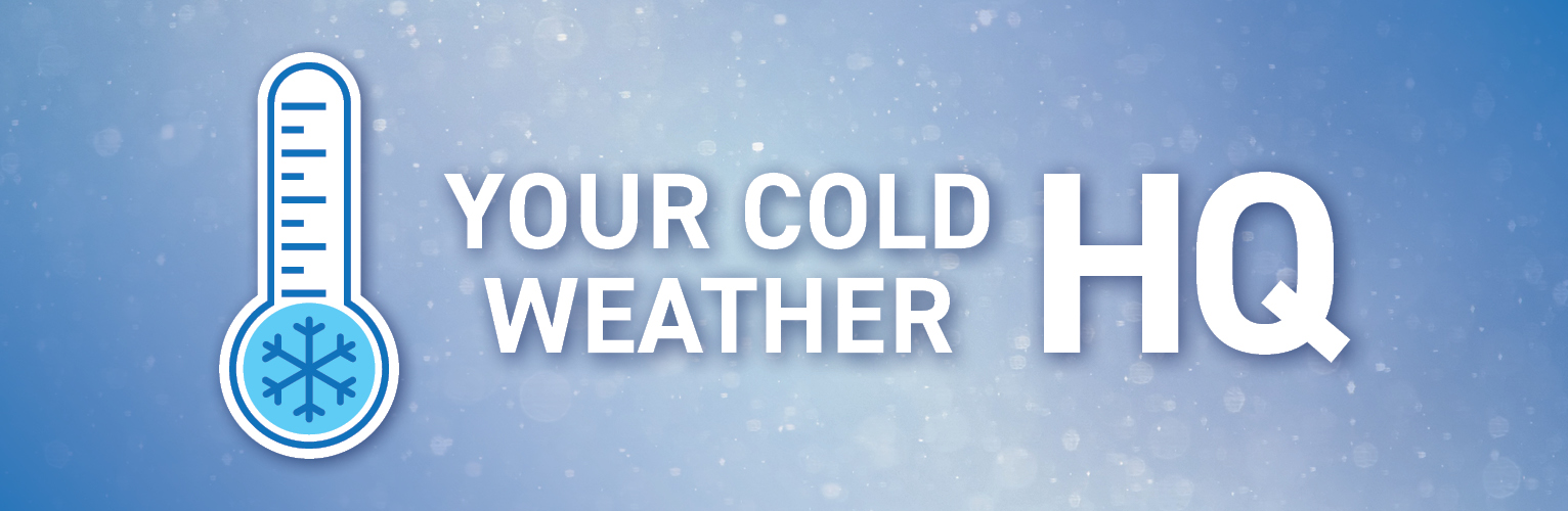 Cold Weather Supplies Banner